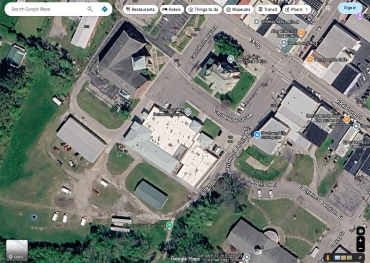 Casey County Detention Center water saving valve project